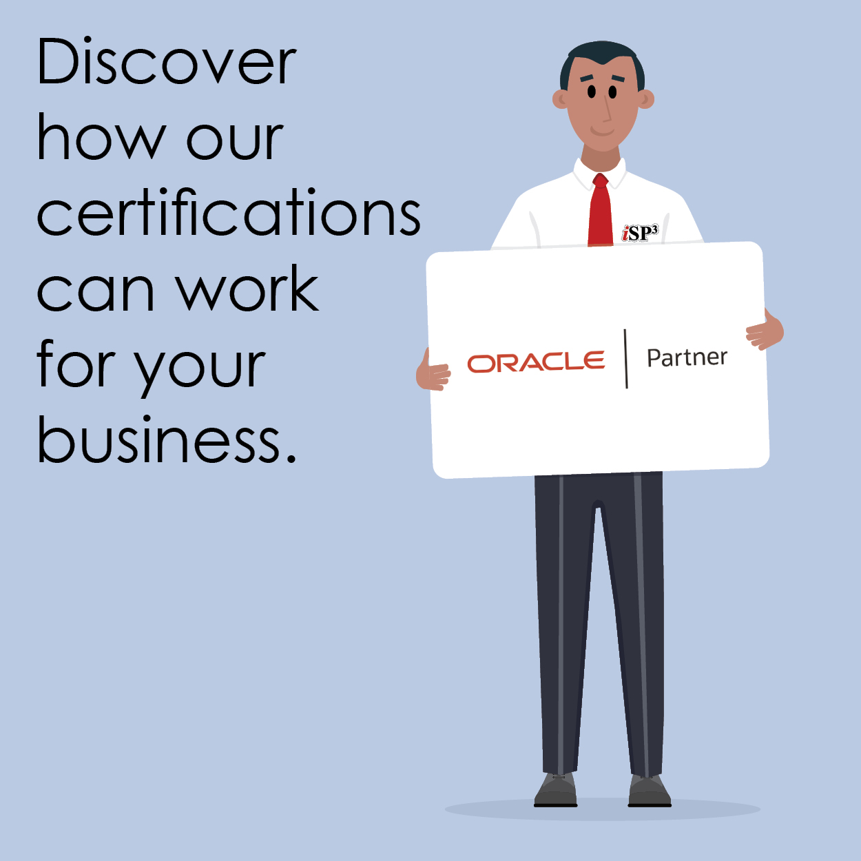 iSP3 is a Certified Oracle Partner, JD Edwards, OCI, Oracle Cloud Fusion