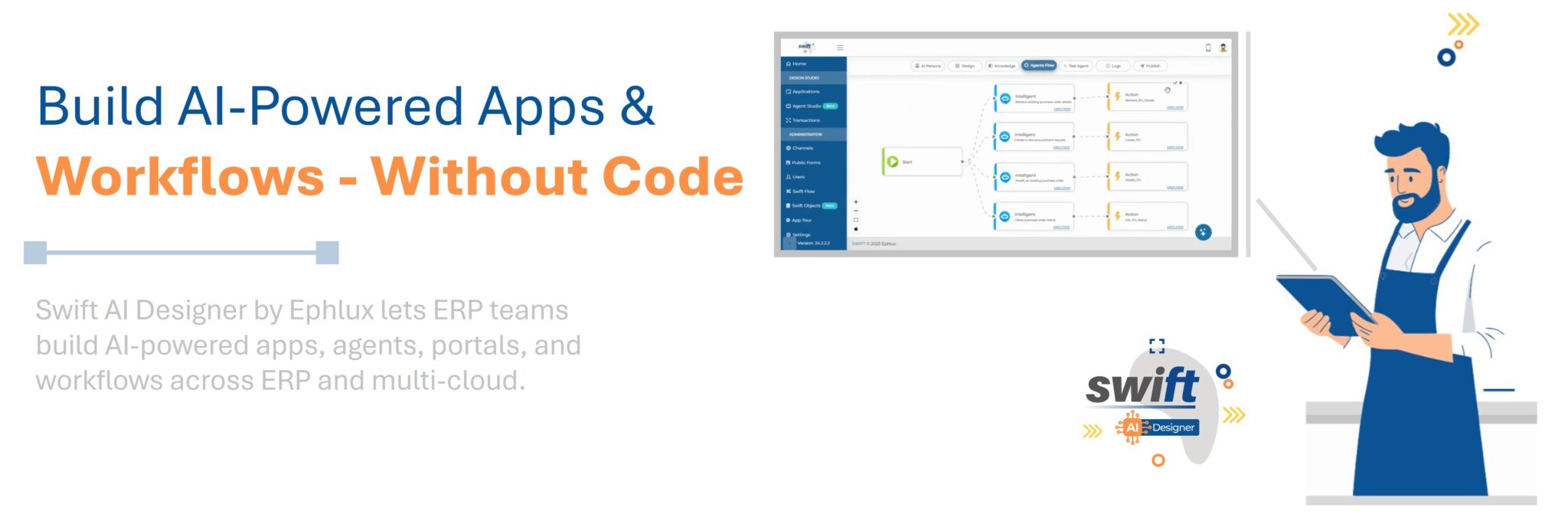 Ephlux Swift AI Designer for JD Edwards