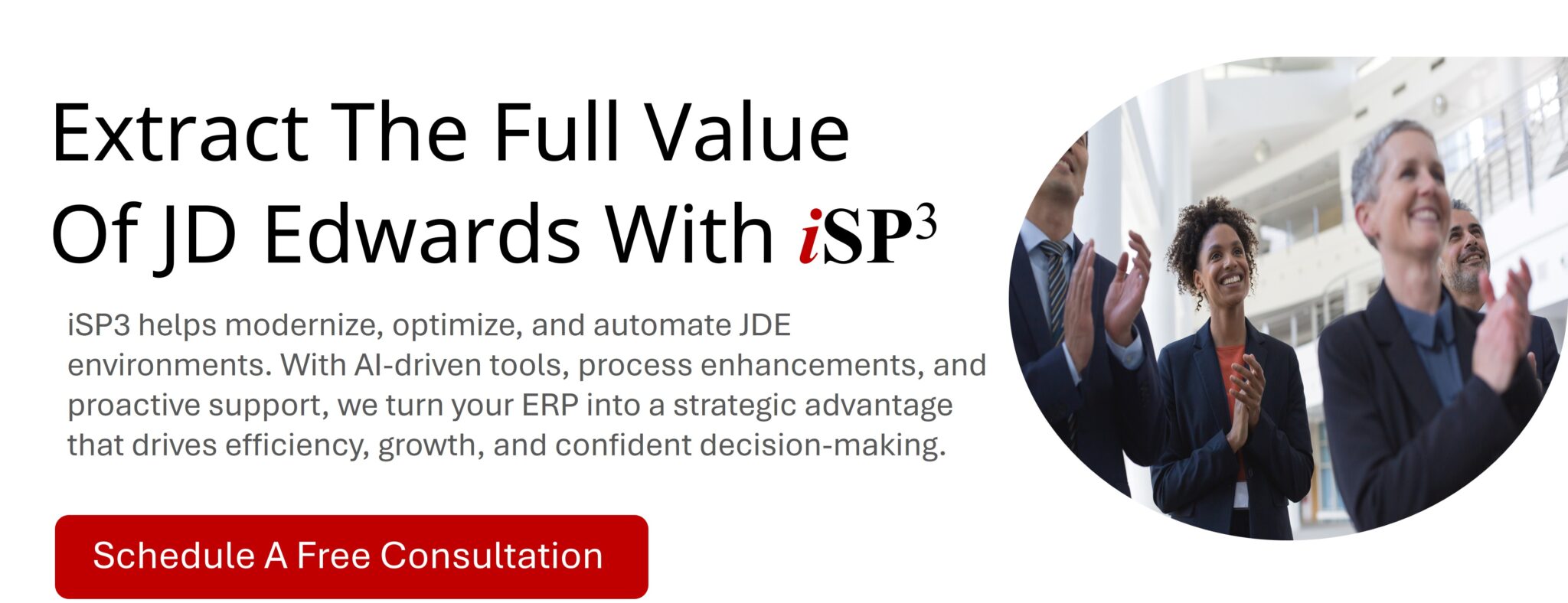 Oracle JD Edwards Consulting Services with iSP3